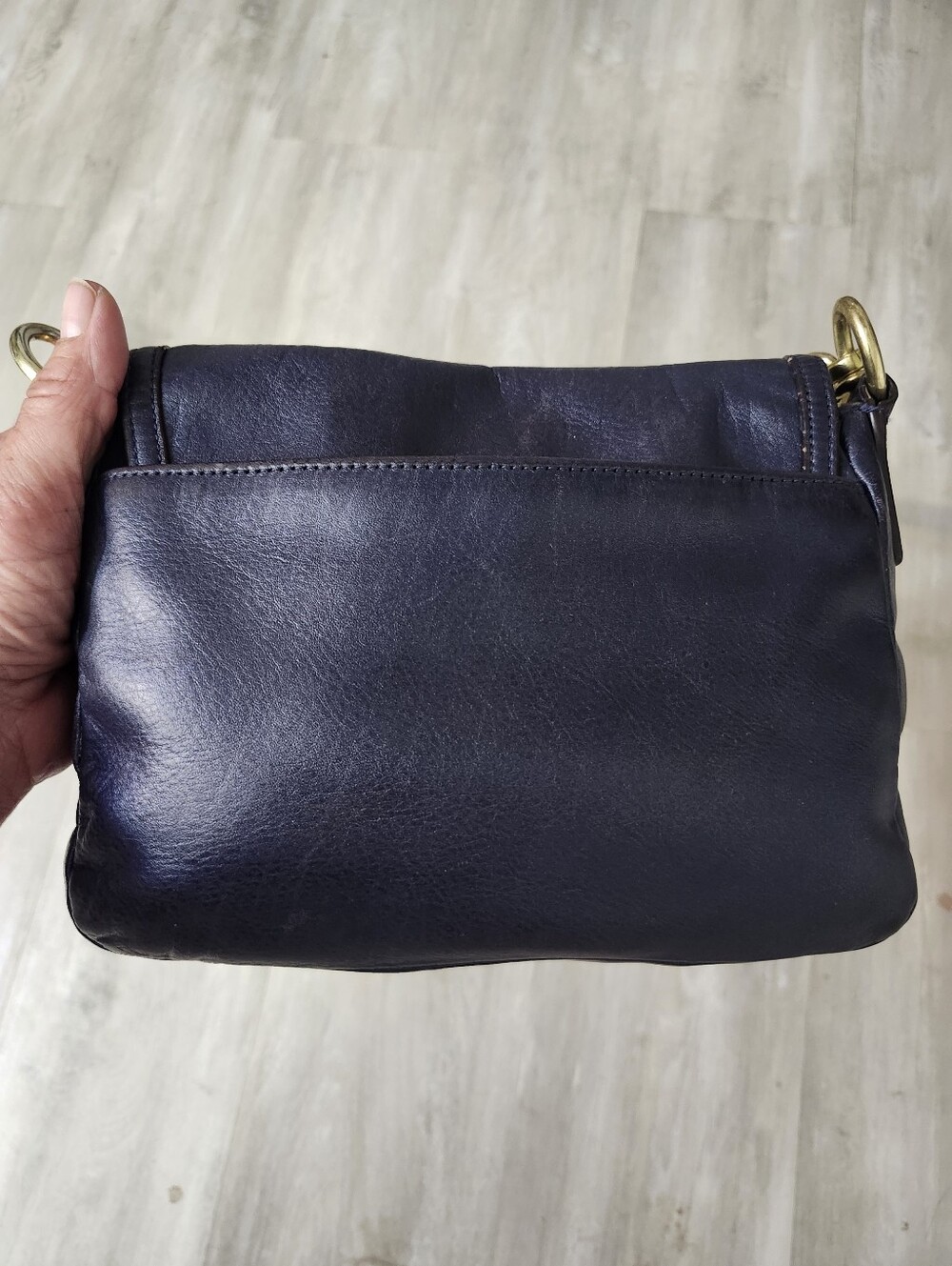 Coach Taylor Leather Flap Crossbody - Picture 4 of 9